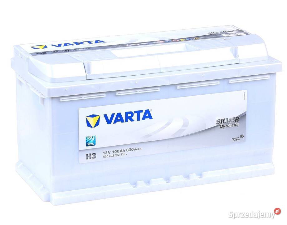 Akumulator VARTA Silver Dynamic H3 100Ah 830A EN mazowieckie Warszawa