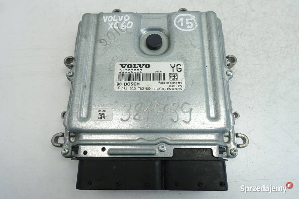 Volvo XC60 24 D5 KOMPUTER SILNIKA 0281030782 Pozostałe Chełm sprzedam