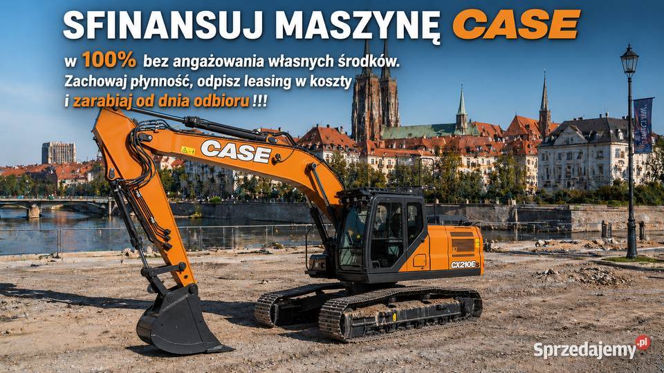 Koparka gąsienicowa CASE CX210ES opolskie Głuchołazy