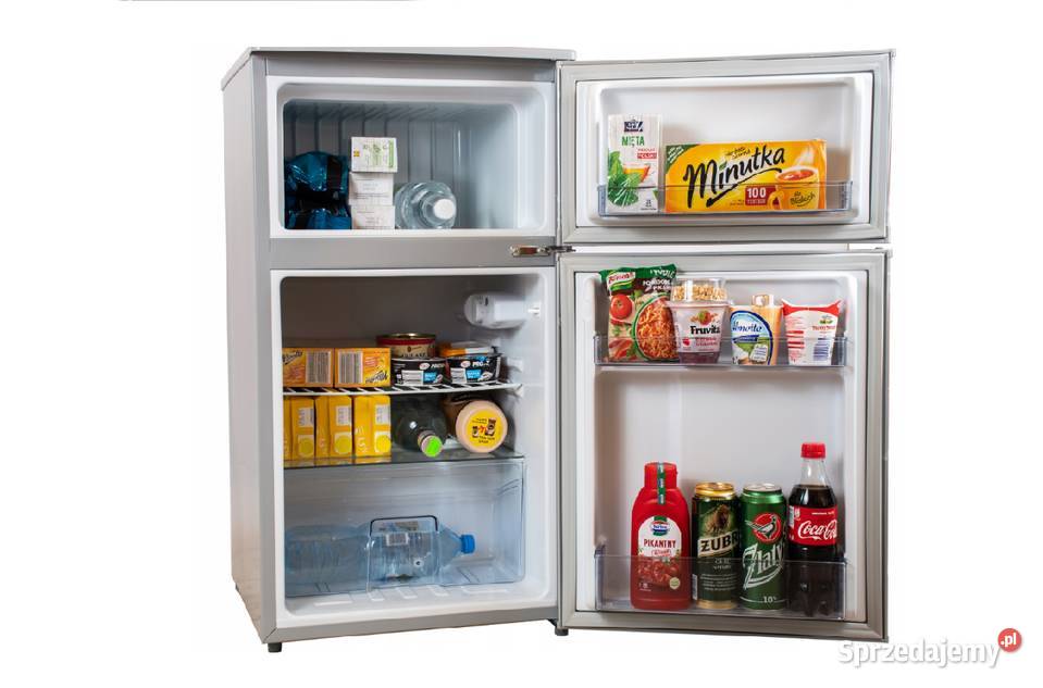 Mała Lodówka Lodówko Zamrażarka Sigma BCD96 Inox