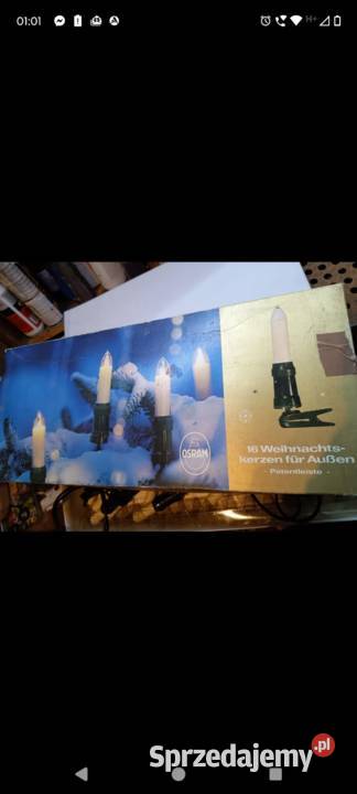 Lampki choinkowe 16 Boże Narodzenie Leśna