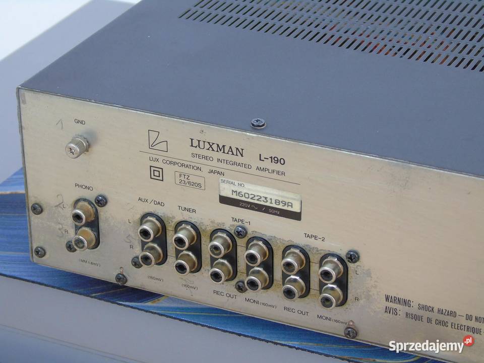 Wzmacniacz Luxman L190 sprawny DOSTAWA podkarpackie Jasło