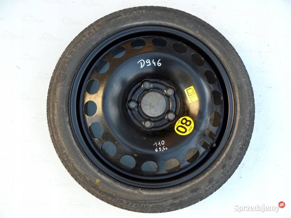 OPEL VECTRA C koło dojazdowe 1157016 92M 5x110 świętokrzyskie sprzedam