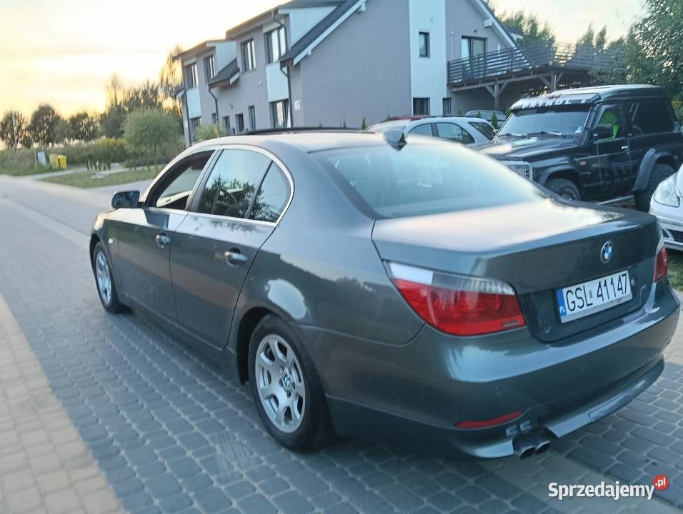 BMW E60 525i 192 szary Słupsk