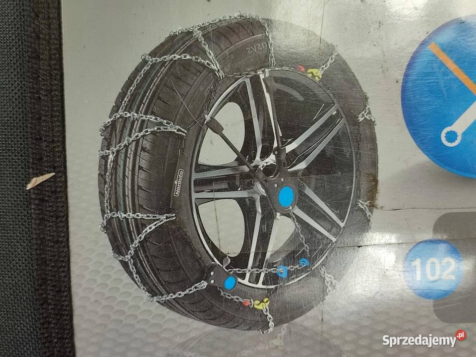 ŁAŃCUCHY ŚNIEGOWE 1 PARA NORAUTO 16 17 18 Pozostałe