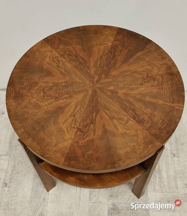 stolik kawowy ława Art deco vintage okrągły łódzkie Radomsko sprzedam