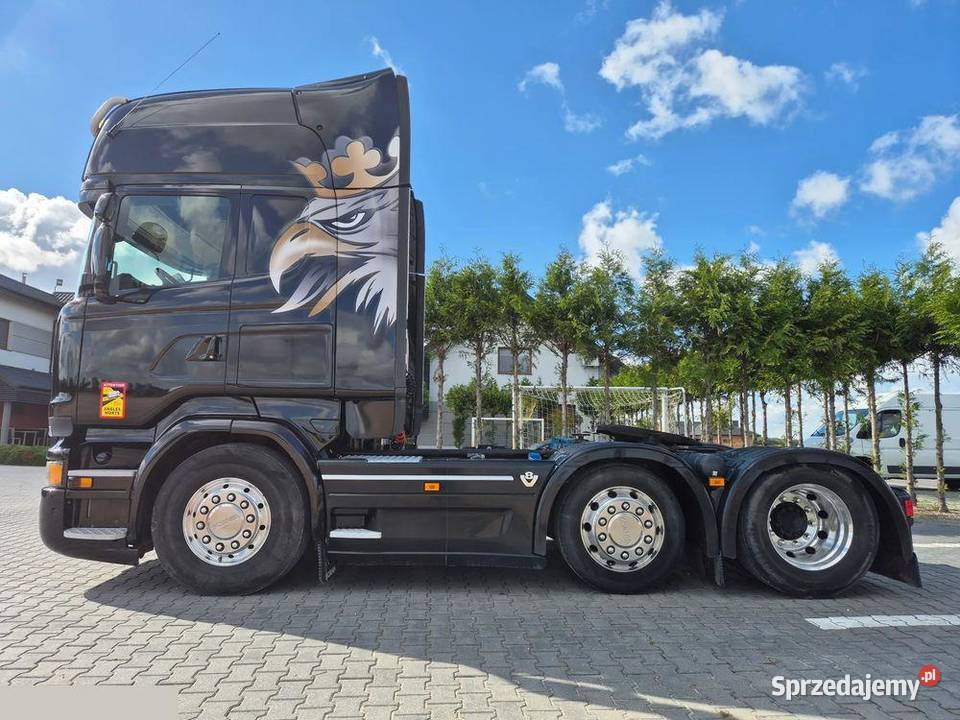 Scania R580 V8 6x24 Środkowa Oś Skrętna Pchana 580KM Czerniewice