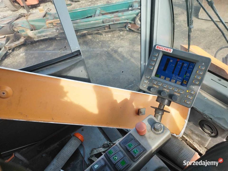 Zamiatarka Bucher cc 2020 Części silnik most Strzyżew