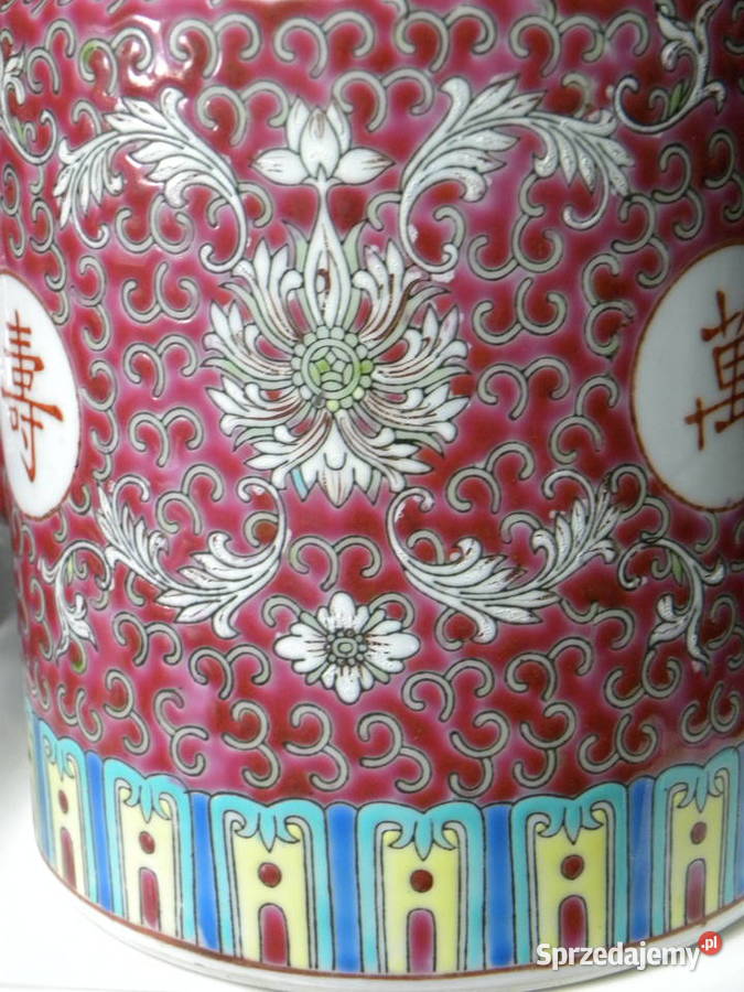 chiński zestaw do herbaty Mun Shou porcelana