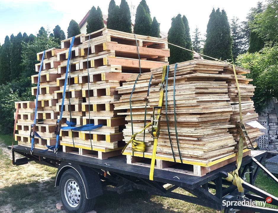 Palety Blatowe Mocne 125x110 ze Sklejki 18mm i mazowieckie