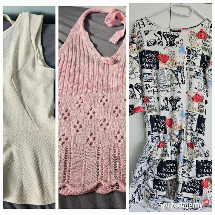 Zestaw ubrań rozmiar 36 dotyczy całości Szczecin sprzedam