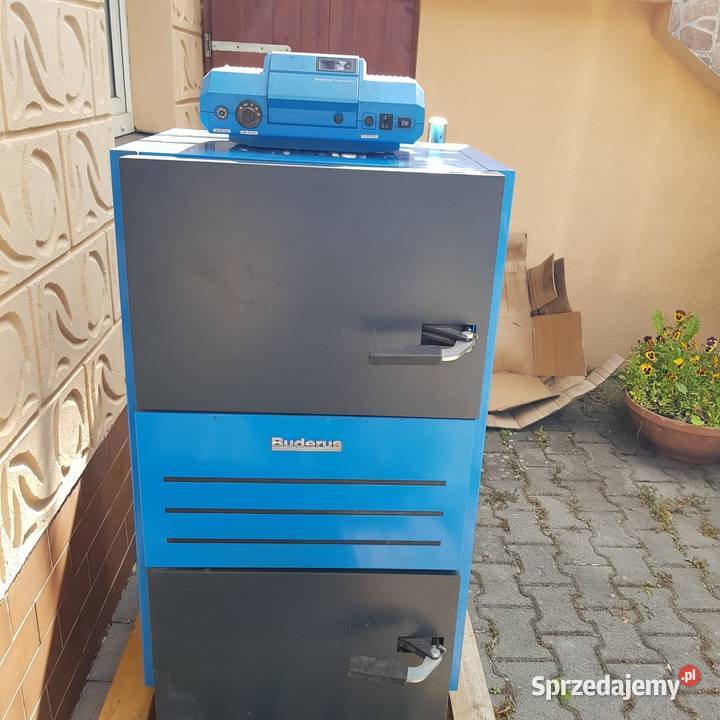 Piec Buderus 21 kW na drewno zagazowane zachodniopomorskie Chojna