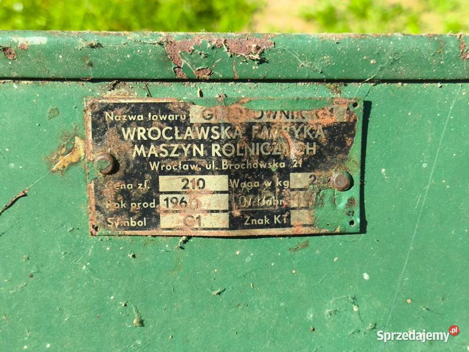 Gniotownik rozdrabniacz do ziemniaków podkarpackie Zmiennica