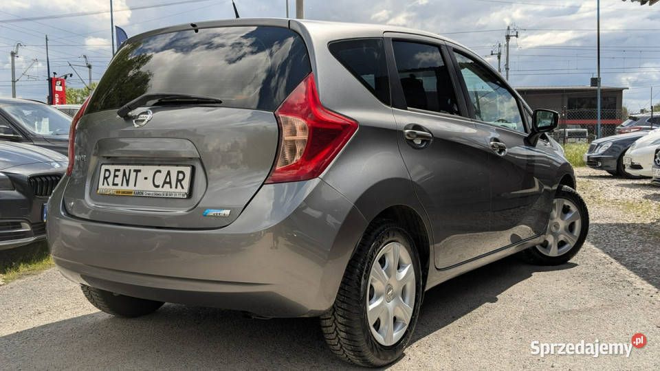 Nissan Note 15dCi90BezwypadkowyKlimatyzacja Navi Note Częstochowa