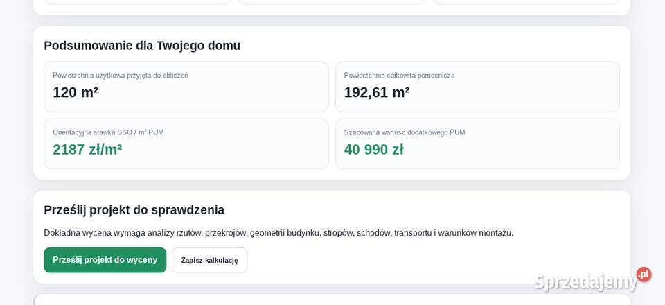 Stan surowy zamknięty SSO prebabrykowany