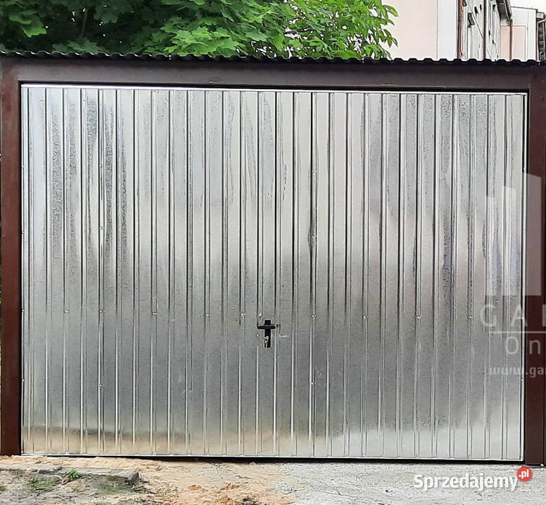 GARAZ BLASZANY 3m x 6m spad tył Ocynk ID398 Lubin
