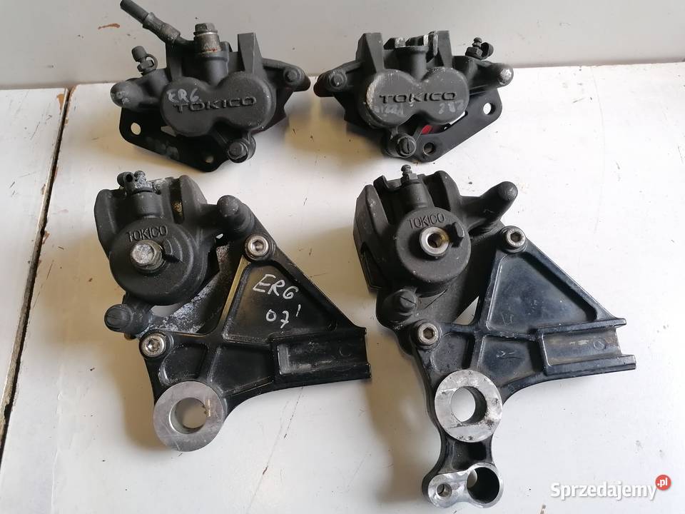 Kawasaki ER6 zaciski komplet Słupsk sprzedam