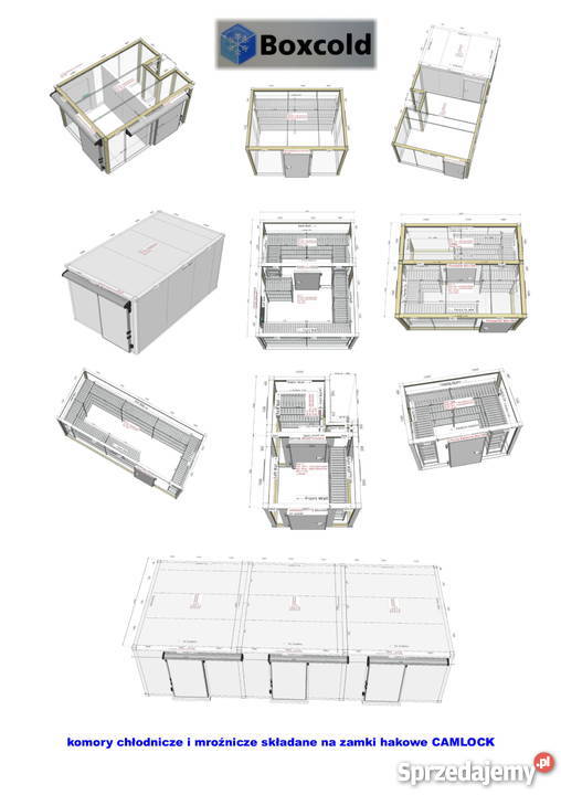 stacje benzynowe drzwi chłodnicze szklane Szczecin