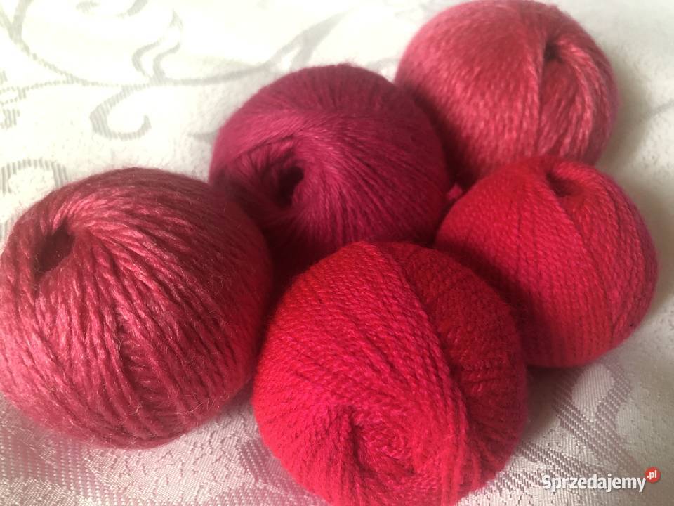 wyprzedaż wełnawłóczkabawełna resztki waga Zegrze