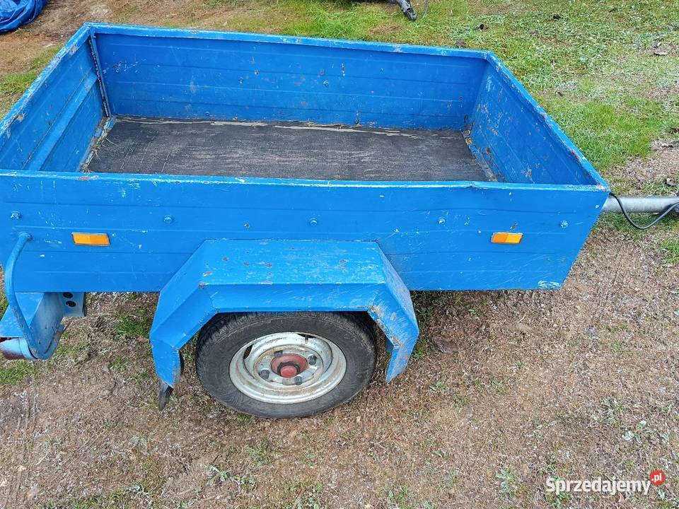 Przyczepka lekka dmc 500 burtowe