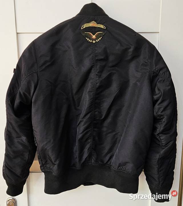 Kurtka XL Alpha Industries flek flyers czarna Konstancin-Jeziorna sprzedam