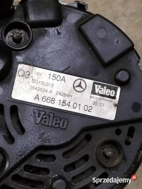 Alternator Mercedes A klasa Sieradz sprzedam