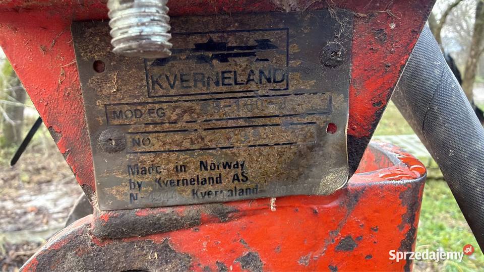 Pług kverneland eg85 vario podlaskie Kobylin-Borzymy