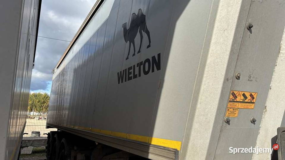 Wielton NW3 waga 62t poj 38m3 elek dach Teflon Kraków