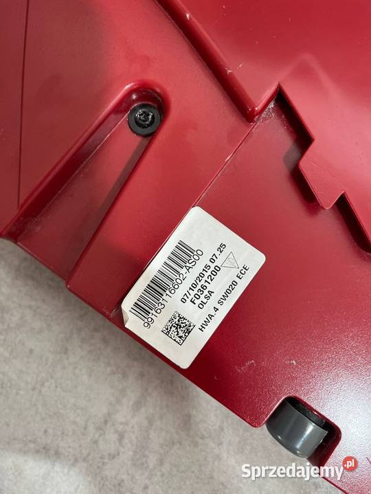 Porsche Carrera 911 991 LIFT 1519r lampa tył wielkopolskie sprzedam