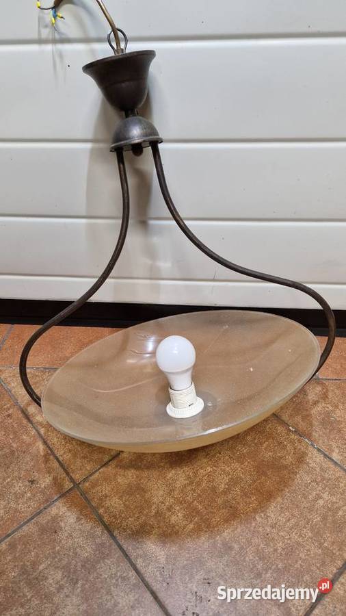 Lampa sufitowa wisząca okrągła żyrandol x 1 Świętochłowice