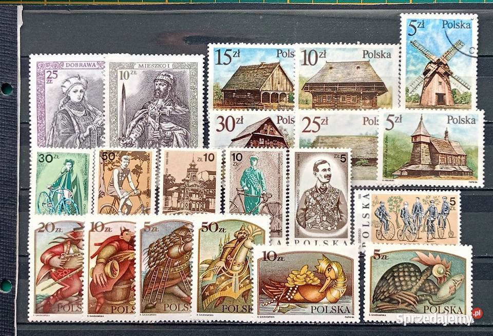 L Znaczki polskie 1986 kwartał IV łódzkie