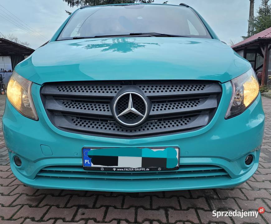 Mercedes Vito 2016r 21 CDI 3osobowy Rok produkcji 2016