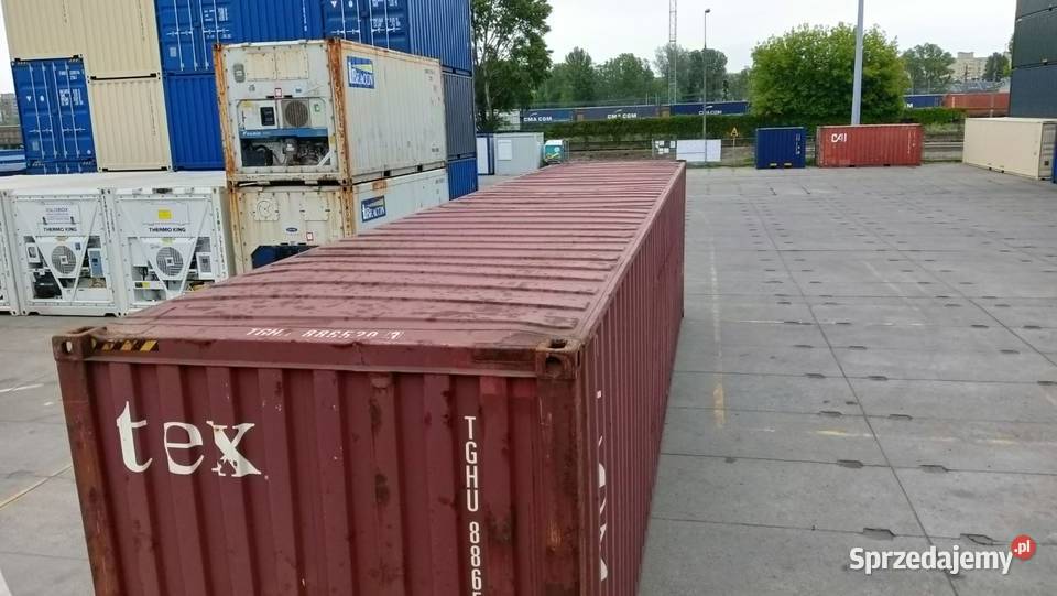 Kontener magazynowy 12 metrowy 40 HC ładny Mława