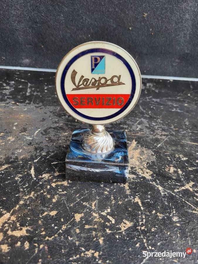 LOGO EMBLEMAT VESPA SERVIZO Rybnik sprzedam