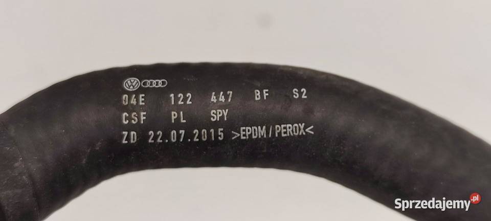 AUDI A1 82A RURA PRZEWÓD WODY 15 TSI 04E122447BF