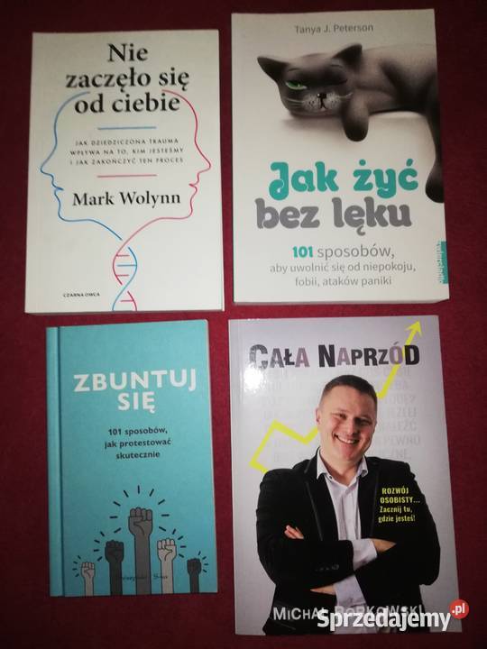 żyć bez lęku poradniki psychologiczne motywacja, rozwój osobisty Warszawa
