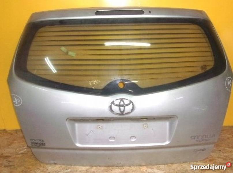 Toyota corolla verso 2004 2005 2007 klapa z Wrocław sprzedam