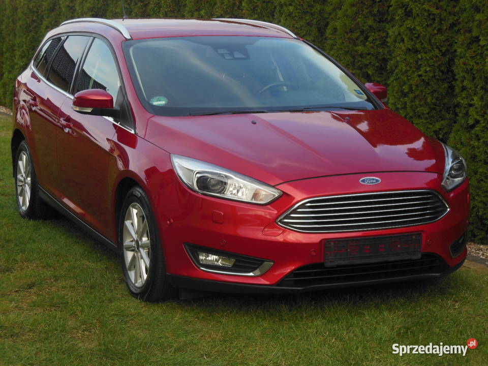 Ford Focus Titanium Bogate wyposażenie wygląd bluetooth Lubin