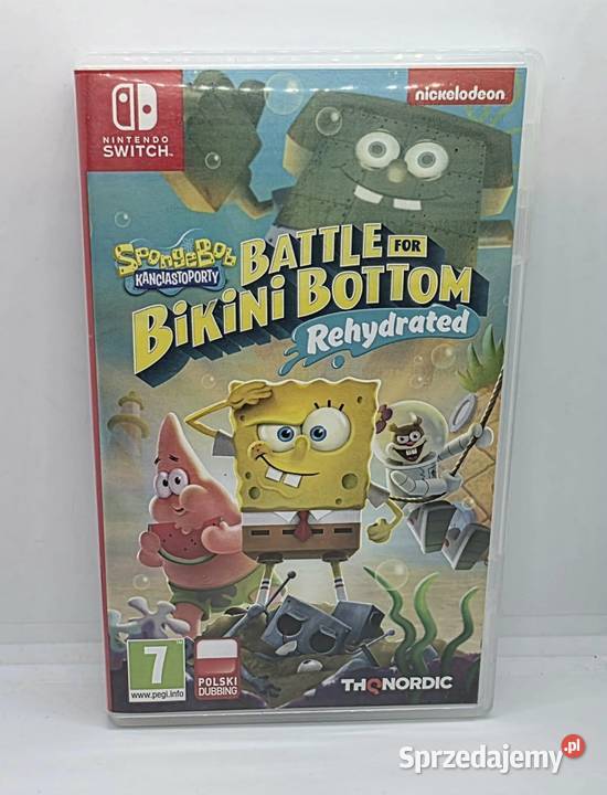 Gra SpongeBob Kanciastoporty Battle for Bikini warmińsko-mazurskie Elbląg