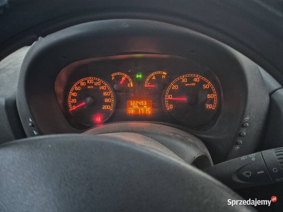 Fiat doblo 19 multijet osobowy klima hak el 322490km Motoryzacja sprzedam