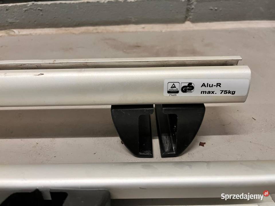 CRUZber belki aluminiowe ALUR 116 bagażnik mazowieckie Warszawa