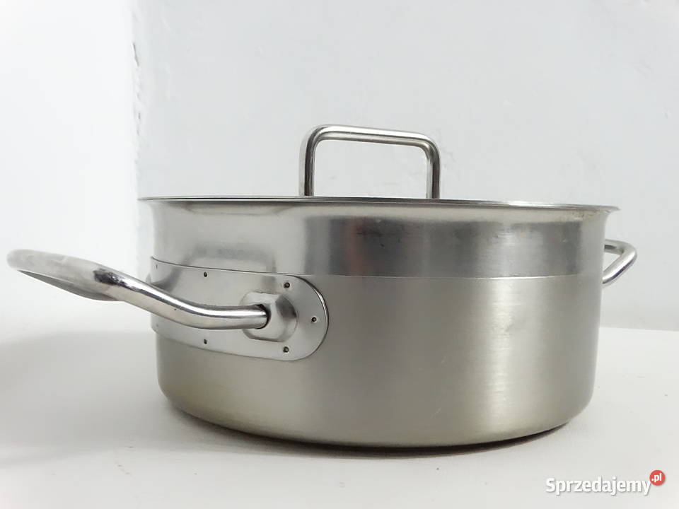 Garnek niski SchulteUfer 20 stal 1810 brytfanna lubelskie Biłgoraj