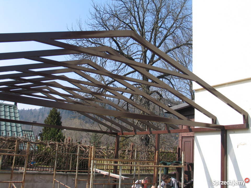 Aluminiowe daszki na dowolny wymiar kształt Piwniczna-Zdrój