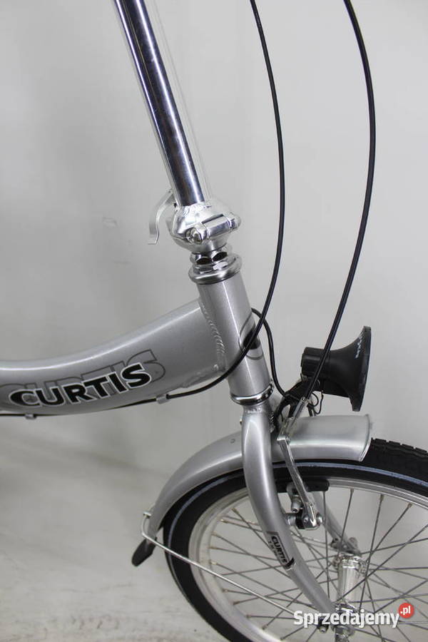 ALUMINIOWY ROWER SKŁADANY CURTIS KOŁA 20 3 BIEGI Milicz