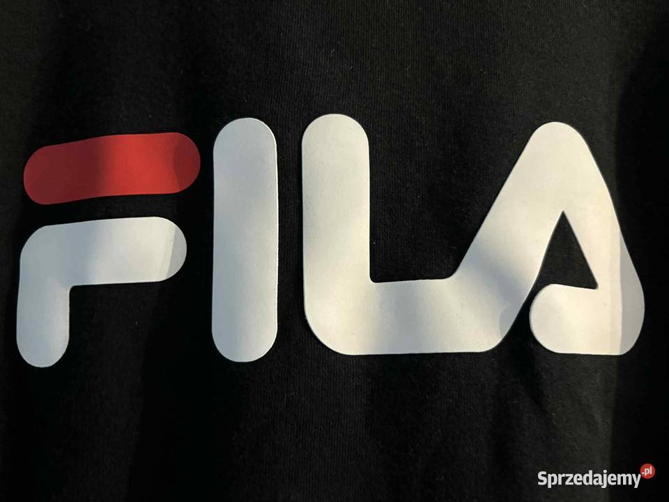 Czarna bluza FILA z kapturem rozmiar M Rozmiar M Odzież codzienna Gdańsk