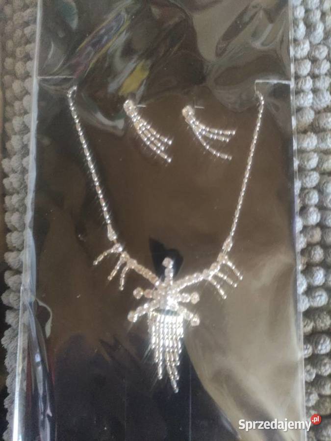 Nowy komplet biżuterii Łódź sprzedam