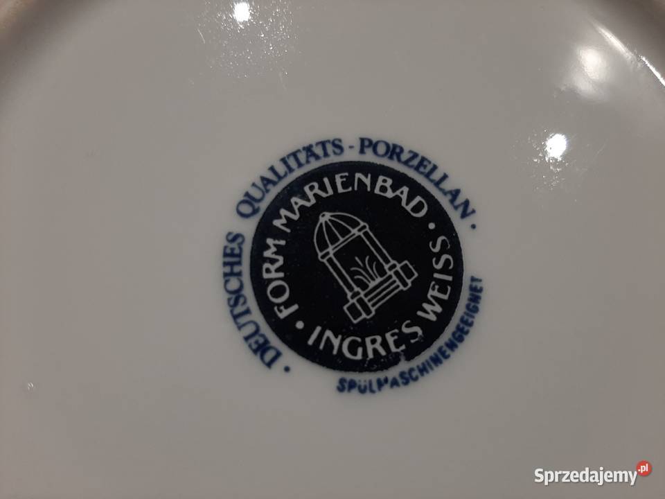 Talerze porcelanowe Stargard