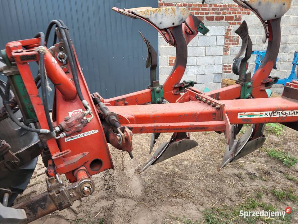 Pług obrotowy Kverneland 4 skibowy Grodziec