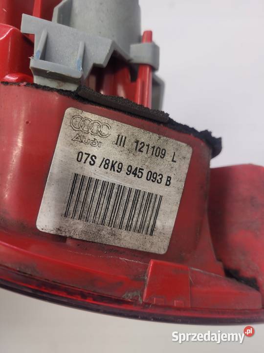 LAMPA LEWY TYŁ AUDI A4 B8 KOMBI LED 8K9945093B Przystajń