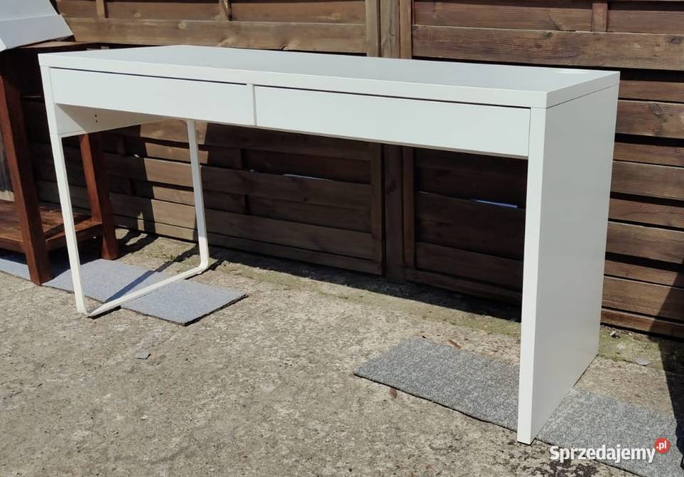 Biurko IKEA Micke 142x50 białe Warszawa sprzedam